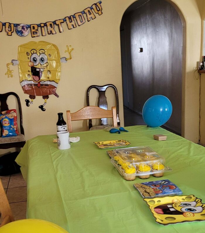 This Was My 26th Birthday Party, Set Up By My Family