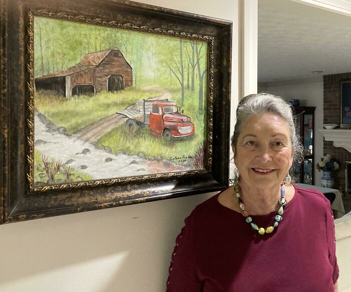 My 90-Year-Old Mother Just Finished Another Painting