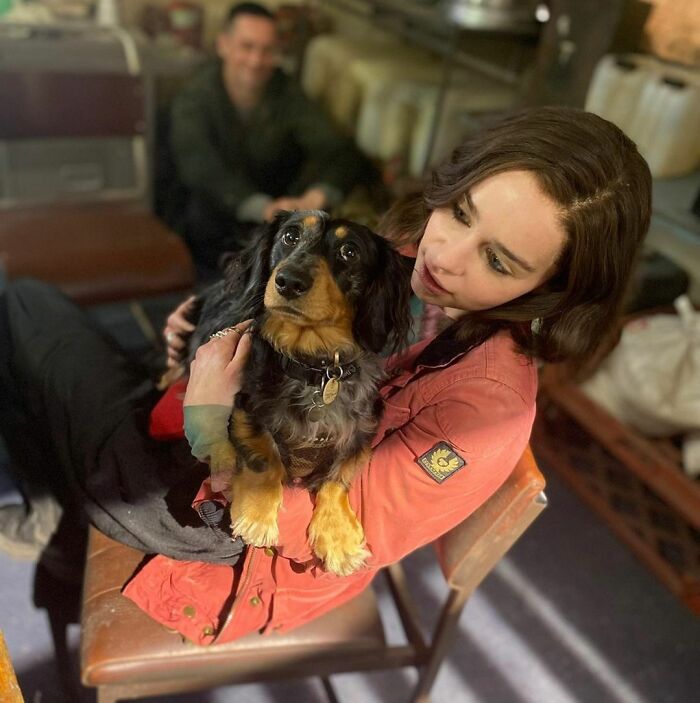 Emilia Clarke With Ted