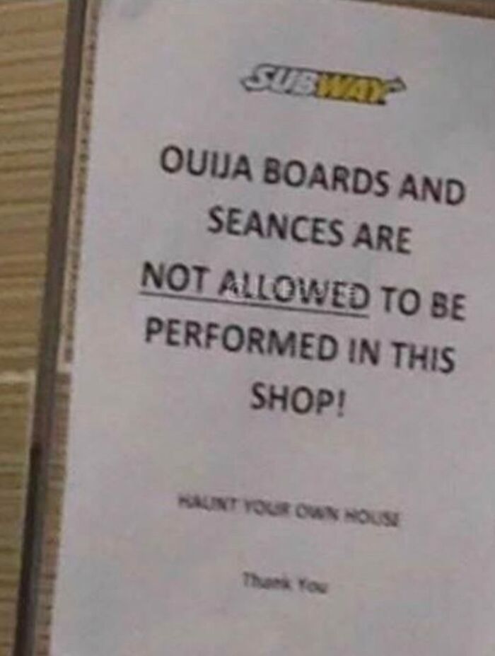 Gotta Feel Bad For Those Sandwich Artists