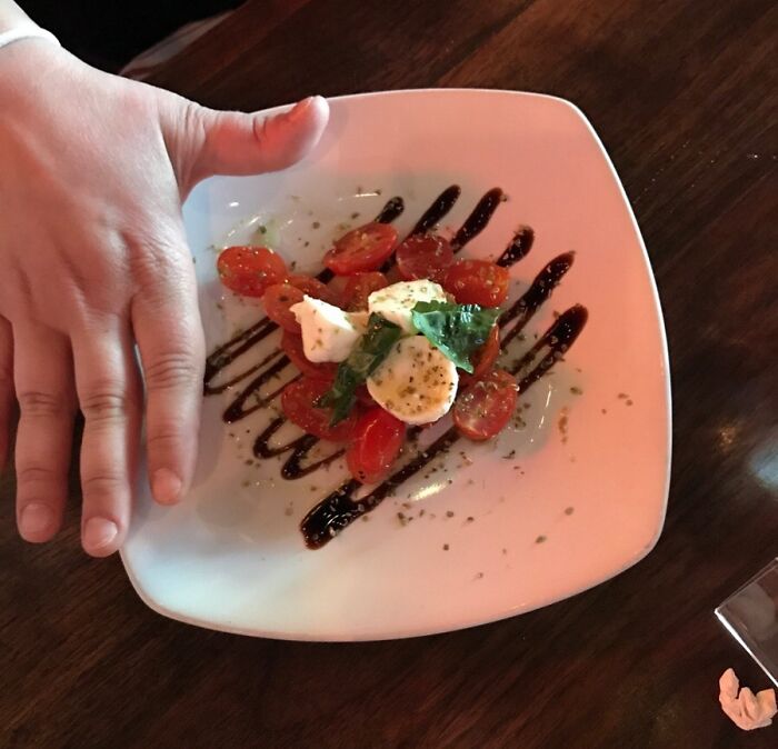 This "Caprese Salad" From A Local Fancy Pizza Joint