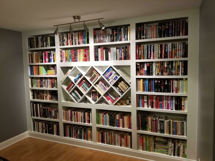 Use Wall-To-Wall Bookcase