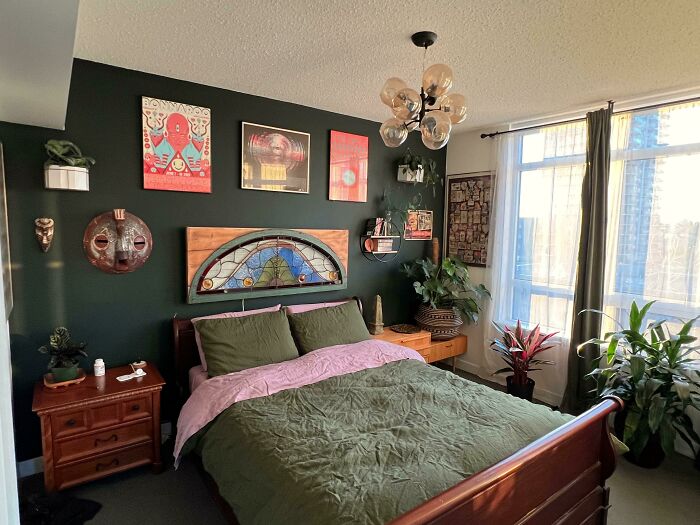 Photo of stylish bedroom