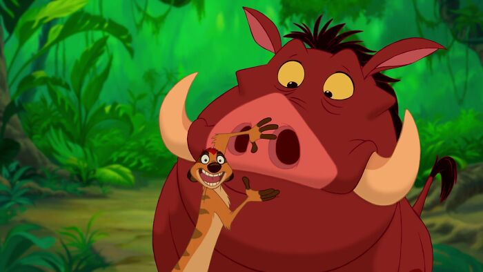 Animated iconic best friend duo in a vibrant jungle setting, showcasing their bond.