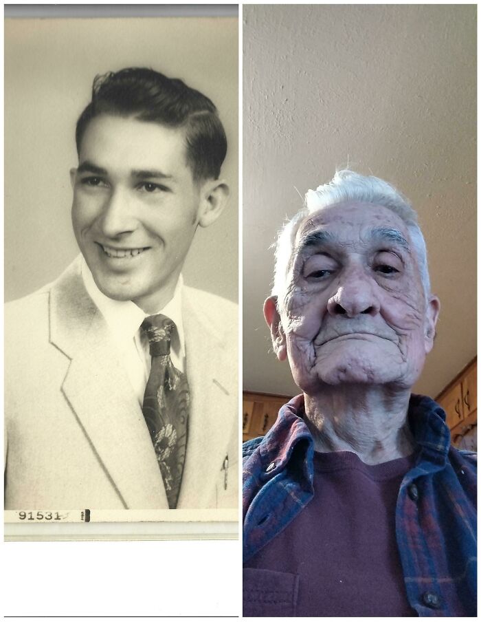 Today vs. 66 Years Ago. I Am 84 Now