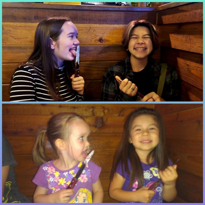 My Daughter And Stepdaughter, But She Wasn't My Stepdaughter Until A Year Ago. 2011 To 2022