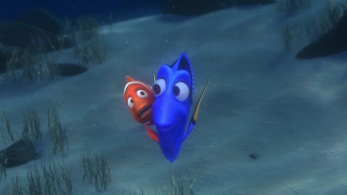 Scene from "Finding Nemo" movie
