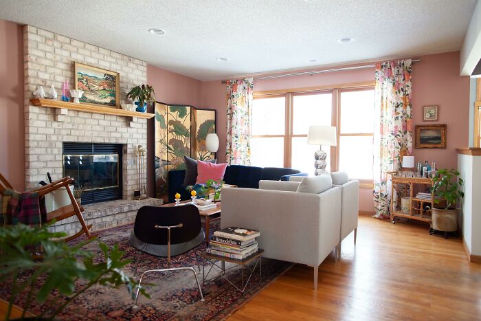 Photo of stylish living room