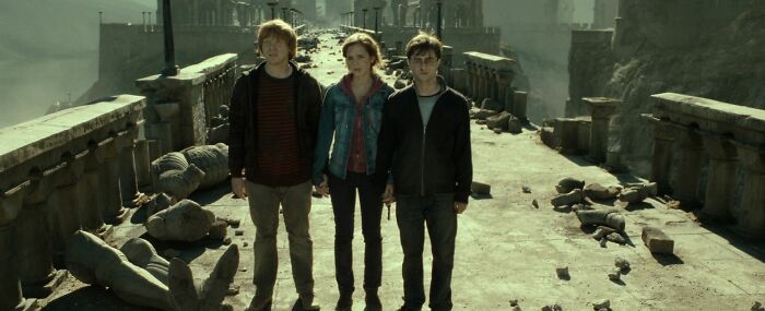 Scene from "Harry Potter" movie