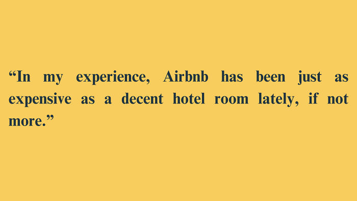 Costs Even More Than A Hotel