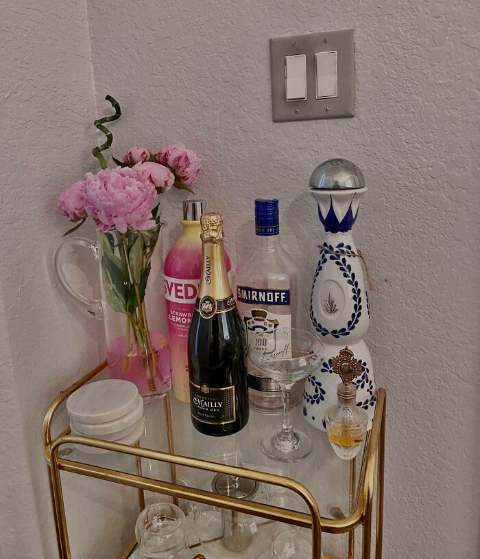 Include A Chic Bar Cart