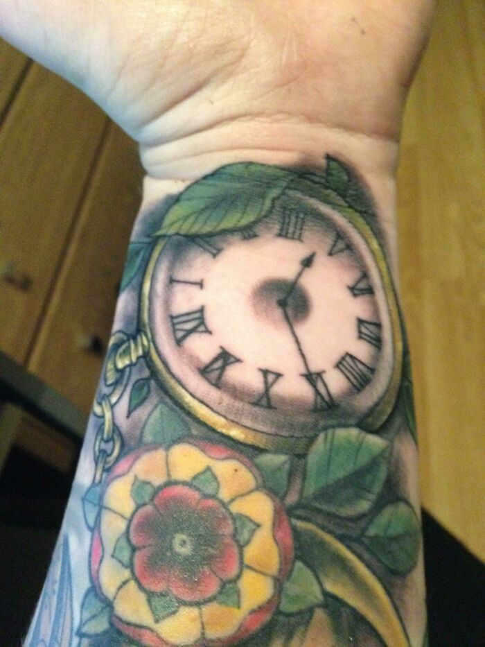 Wrist Watch Tattoo