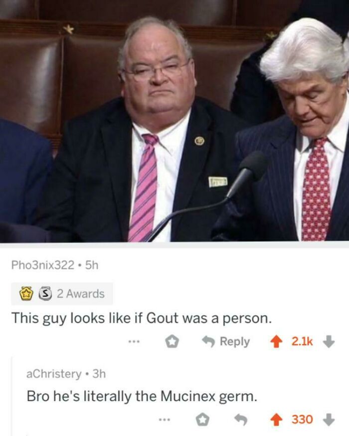 He Isn’t A Healthy Looking Chap