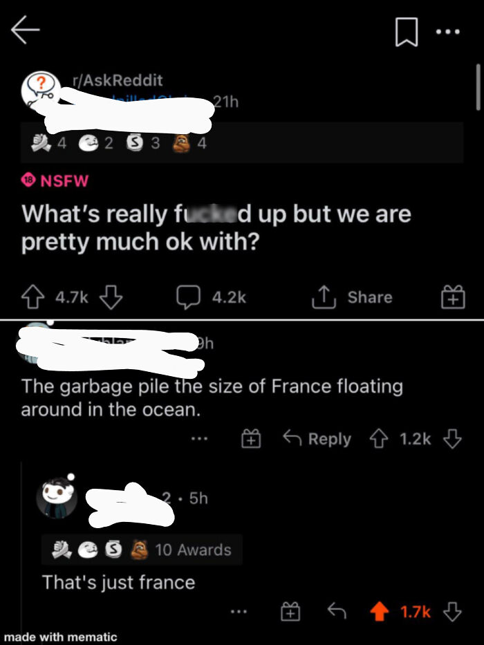 France Is Garbage