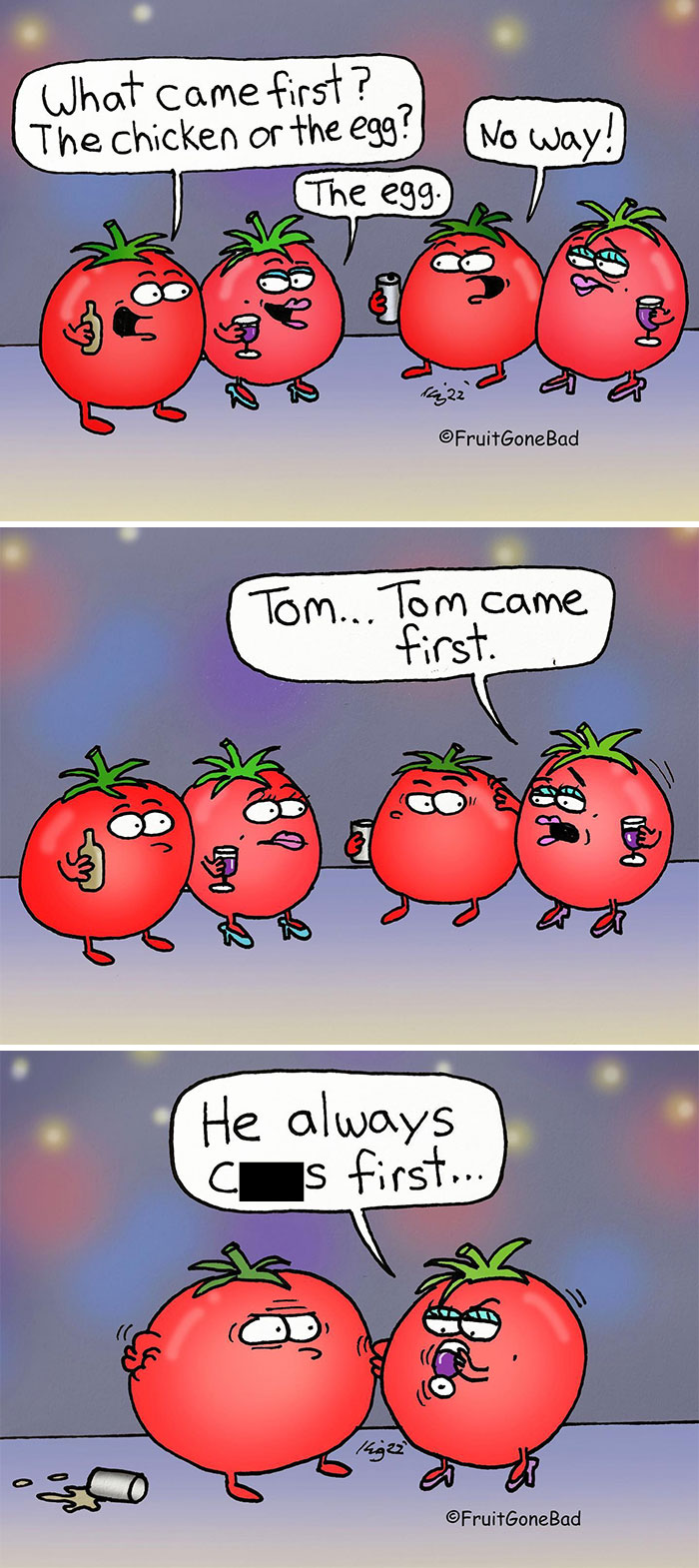 25 New Hilariously Inappropriate Comics From ‘Fruit Gone Bad’