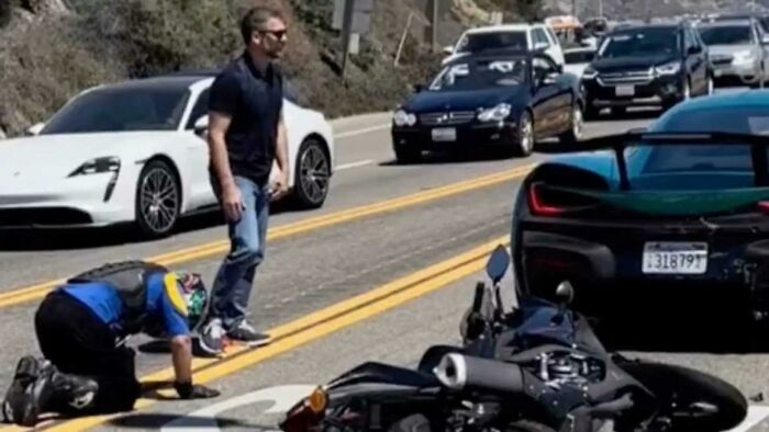2 Million Dollar Rimac Nevera Rear Ended By Motorcycle On The Pch About A Week Ago