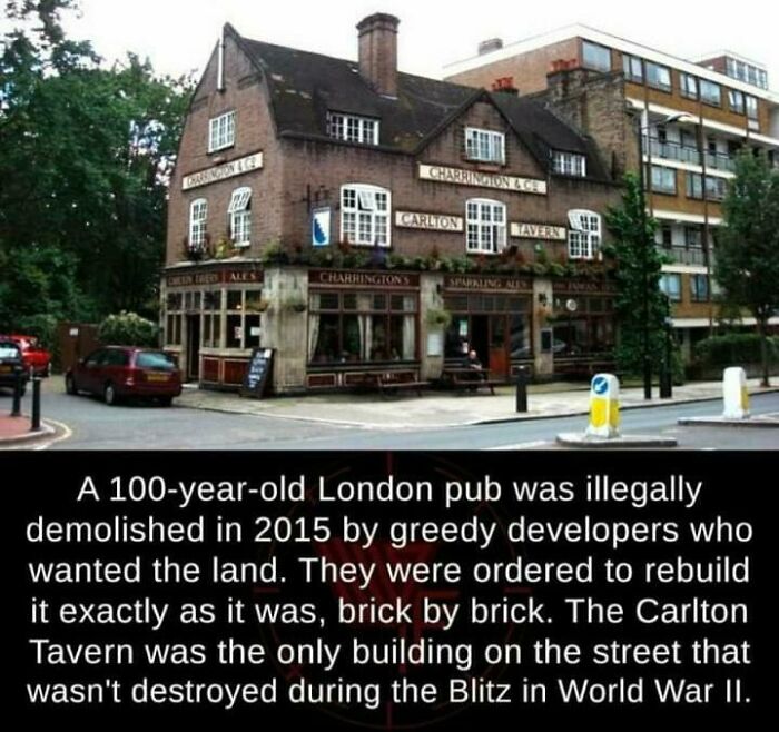 A London Pub That Was Demolished And Recreated