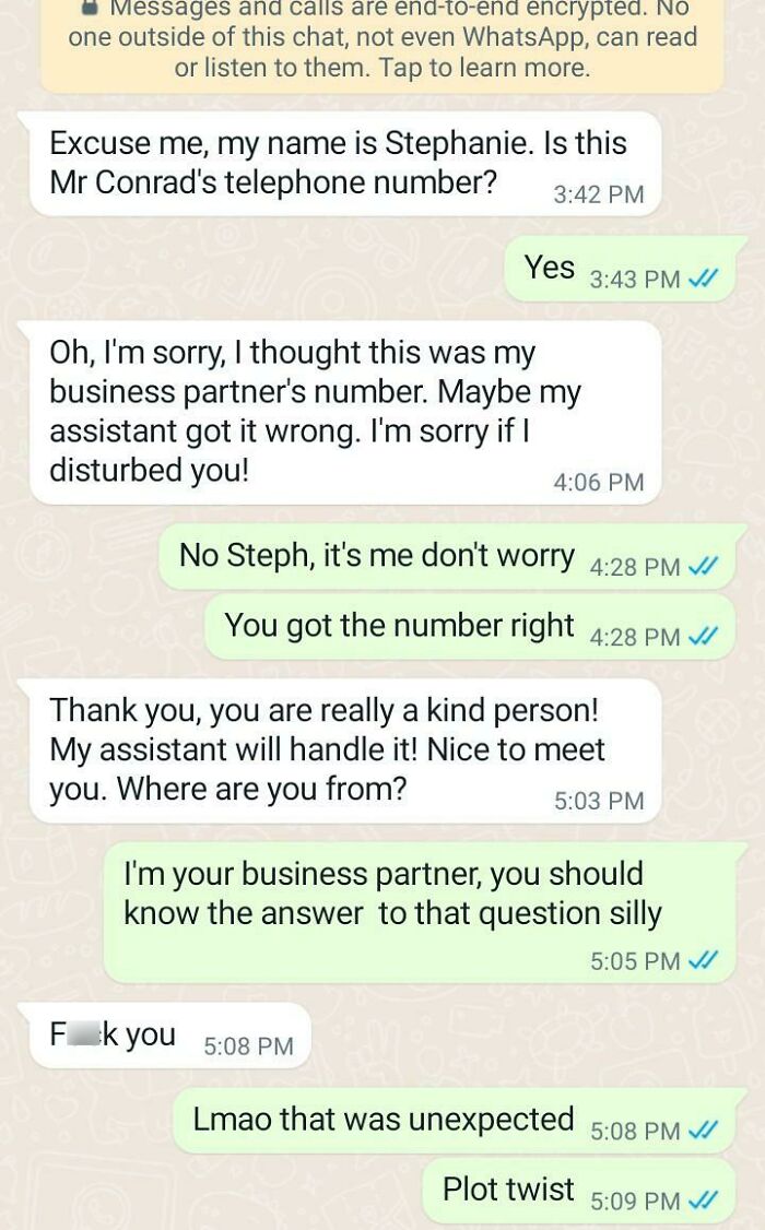 Well That Escalated Quickly (Common Whatsapp Scam That I Have Been Getting)