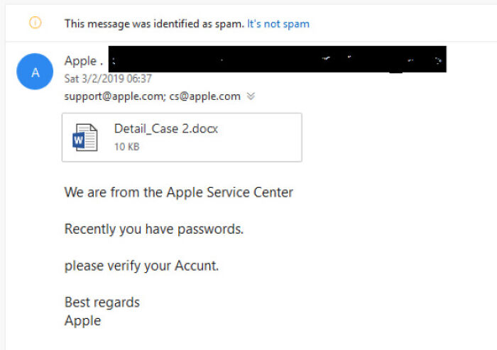 Can't Believe That Apple Emailed Me Just To Confirm That I Am A C**t