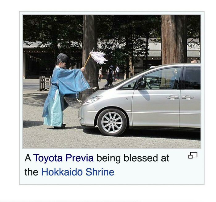 Blessing A Toyota Previa