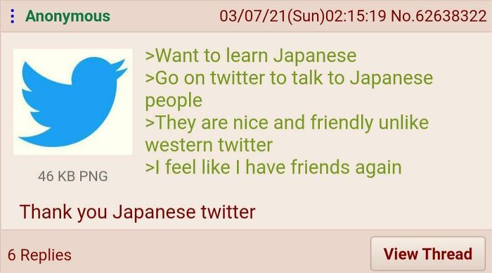 Japanese Twitter Helps Anon