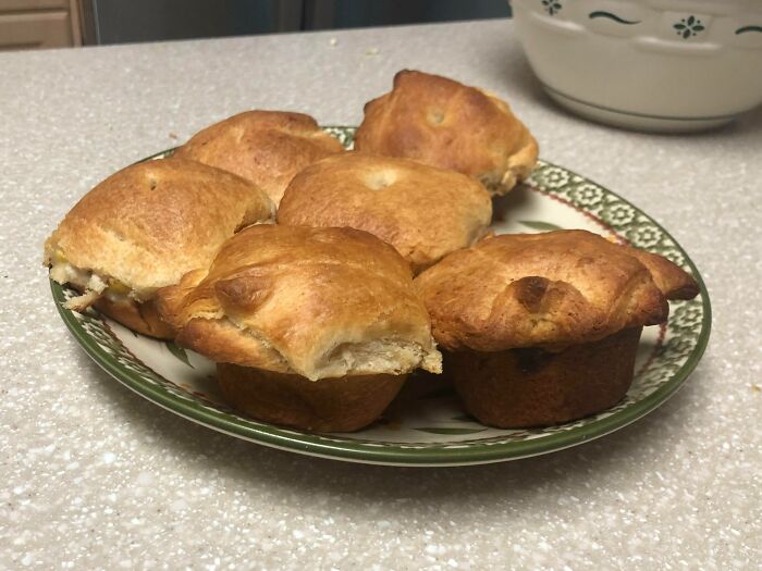 Chicken Pot Pie In A Muffin Tray