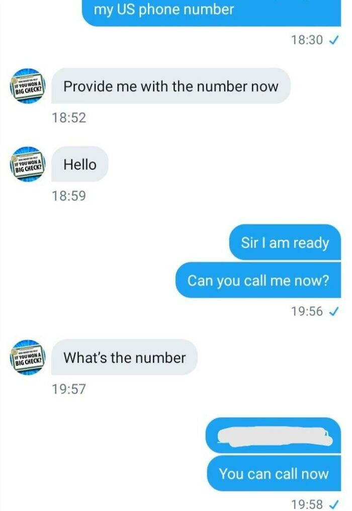 I Gave This Scammer The Phone Number Of The Nypd 