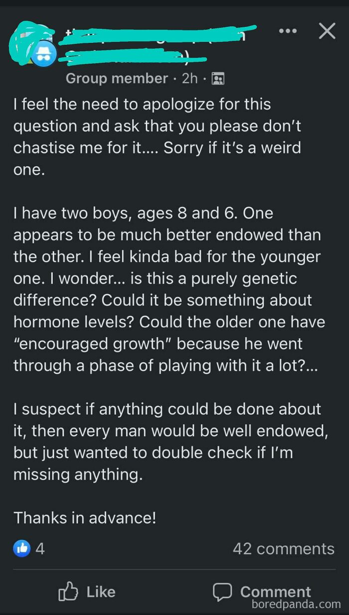 Comparing Your Children's Penis Size And Wondering How To Make Them Endowed