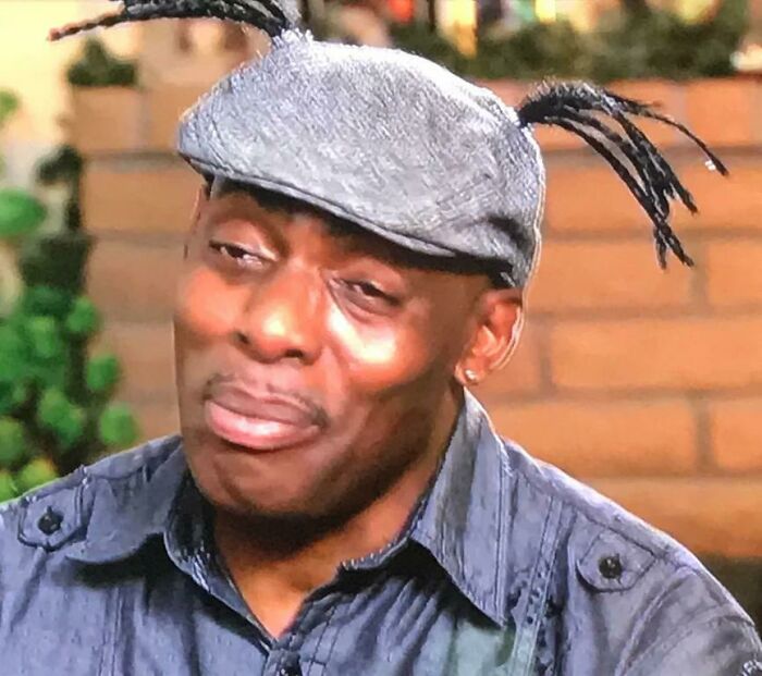 Coolio Had To Cut Holes In His Hat For His Fucked Up Shit. Rip Coolio