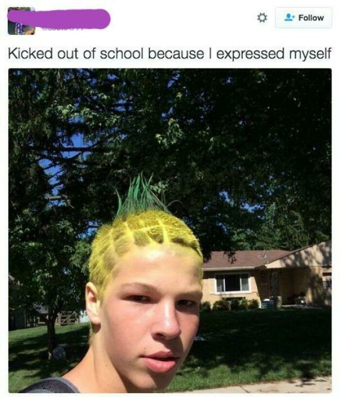 He Really Asked To Look Like Spongebobs House