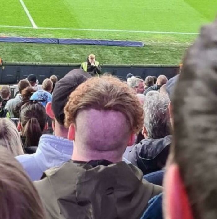 "Just A Bit Off The Back, Please" - Spotted At The Football