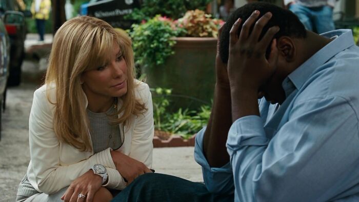 Scene from "The Blind Side" movie