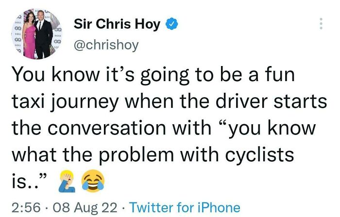 Ranting Against Cyclists To A Multiple World And Olympic Champion Cyclist