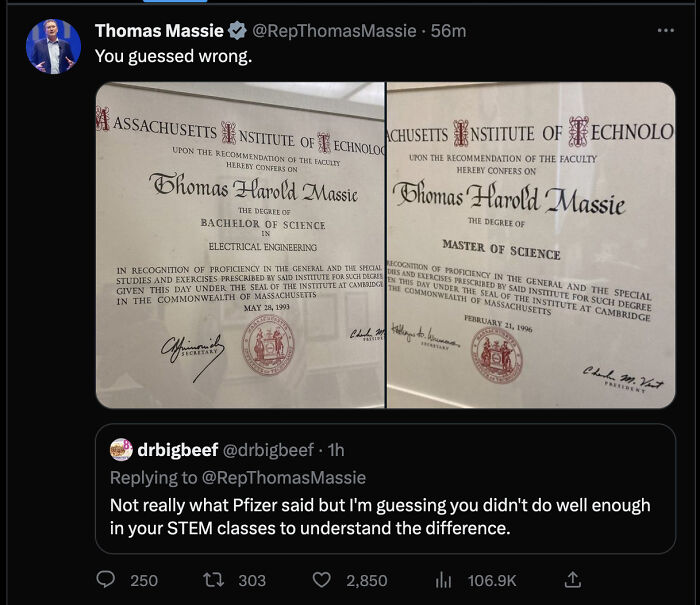 Mit Graduate Gets To Show Off His Stem Degrees