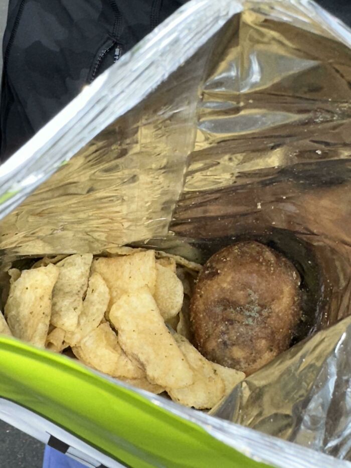 This Whole Potato Made It Into My Bag Of Chips