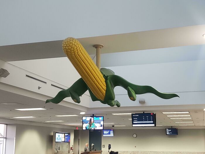 Atlanta Airport Has A Corn Jet