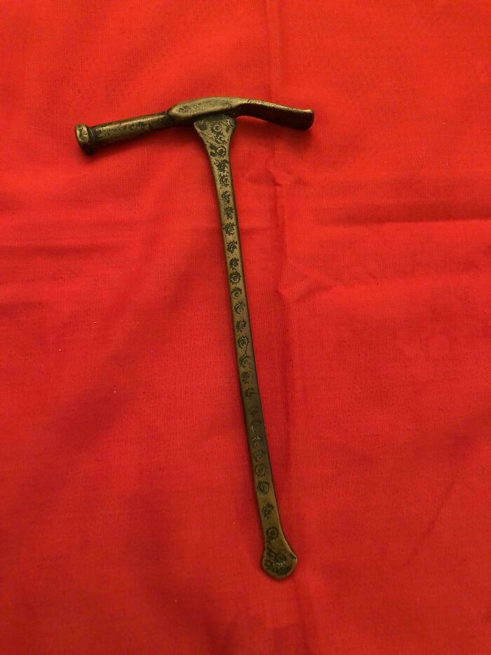 Some Type Of Hammer Type Tool, All I Know It Was Sent From Africa Around 1945