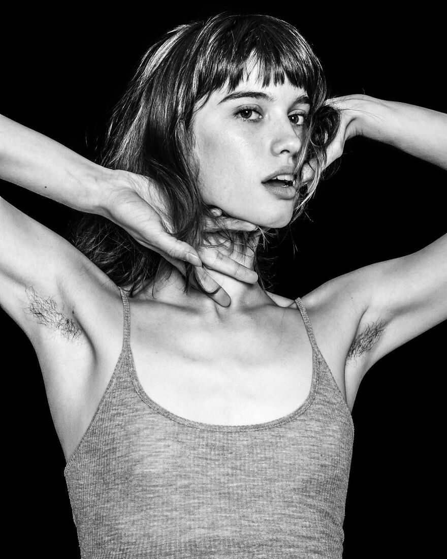 "Natural Beauty” Photo Series Challenges Restricting Female Body Hair Standards (33 Pics)