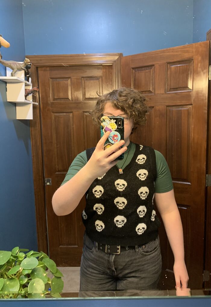 It’s A Tie Between This One And My Green And Pink Sweater Vest