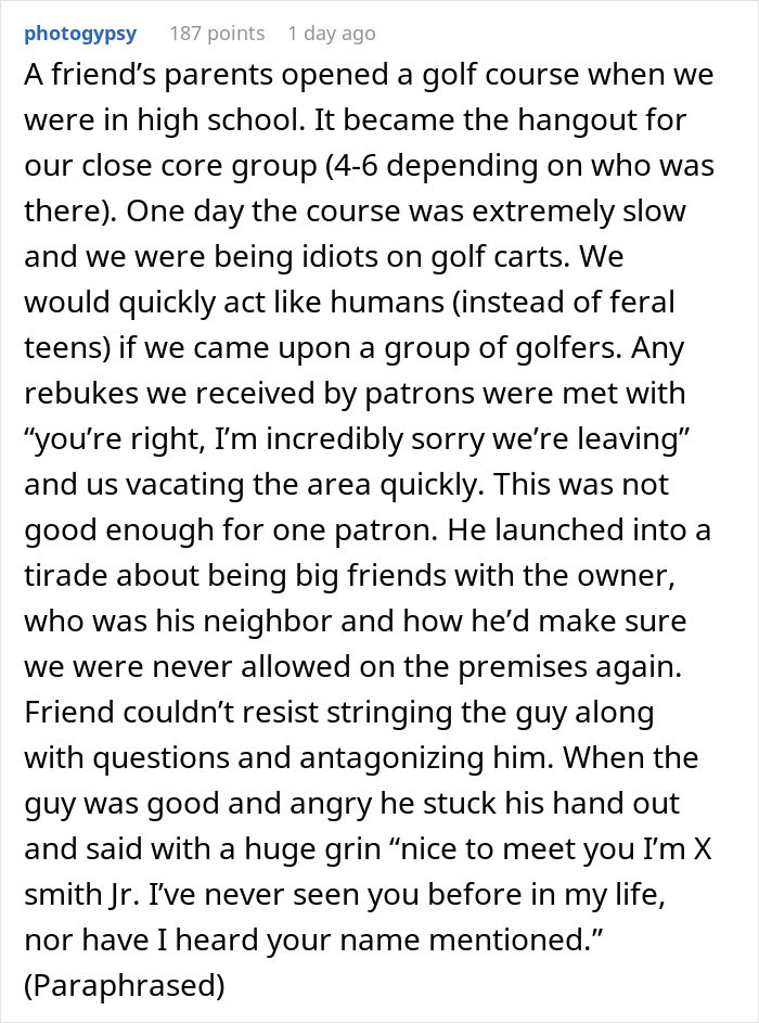 “You Must Not Know Your Boss Very Well”: Boss’s Child Shuts Down Entitled Customer Who Tried To Get Product For Free By Claiming To Know The Boss “You Must Not Know Your Boss Very Well”: Boss’s Child Shuts Down Entitled Customer Who Tried To Get Product For Free By Claiming To Know The Boss