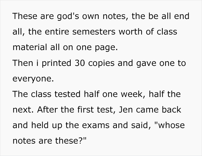 Self-Absorbed Professor Is Brought Back To Reality After One Student Cracks The Code To Getting 100% Pass Rate Self-Absorbed Professor Is Brought Back To Reality After One Student Cracks The Code To Getting 100% Pass Rate