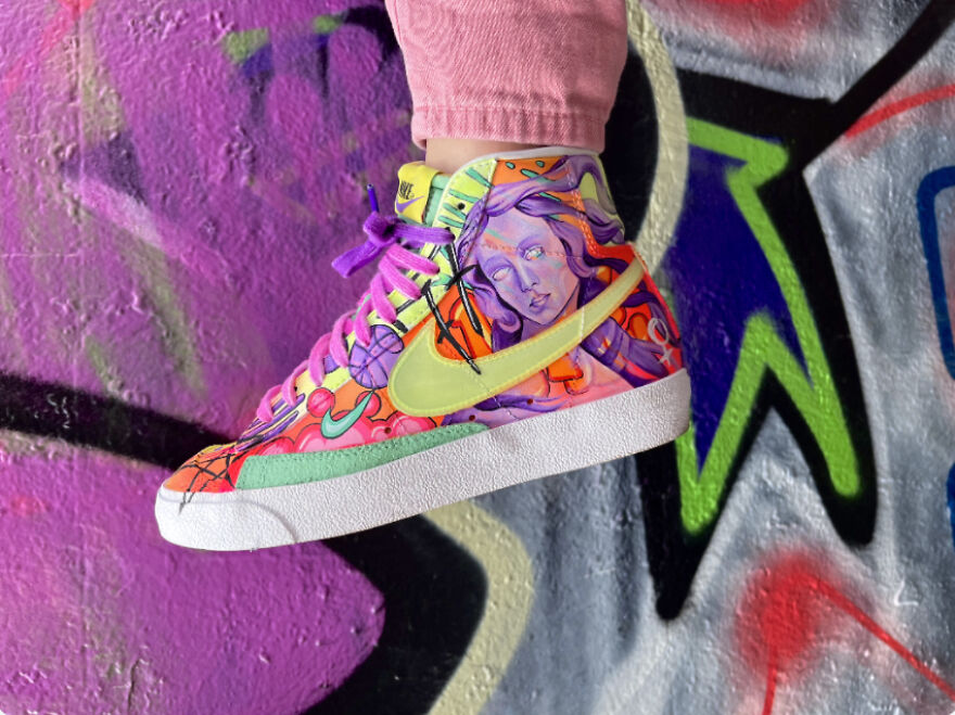 Sneakers Are My Canvas, And Here Are Designs That I Made Sneakers Are My Canvas, And Here Are Designs That I Made