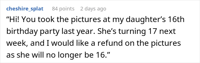 "You Will Be Hearing From My Lawyer": Woman Demands A Refund From Her Wedding Photographer After She Gets Divorced "You Will Be Hearing From My Lawyer": Woman Demands A Refund From Her Wedding Photographer After She Gets Divorced