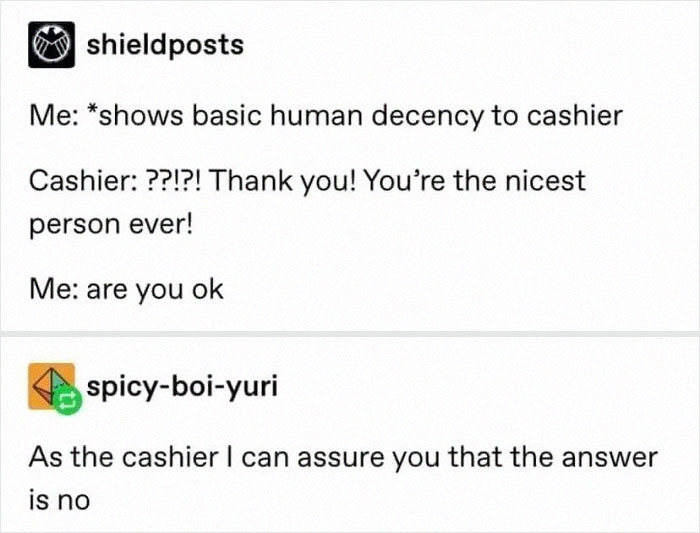 What Are People Doing To These Cashiers?