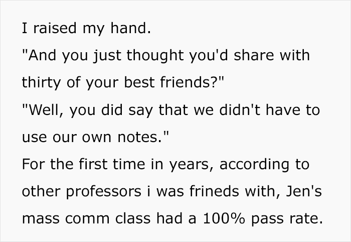 Self-Absorbed Professor Is Brought Back To Reality After One Student Cracks The Code To Getting 100% Pass Rate Self-Absorbed Professor Is Brought Back To Reality After One Student Cracks The Code To Getting 100% Pass Rate