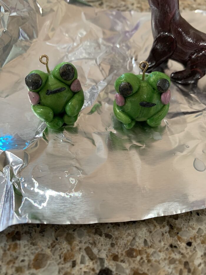 These Lil Guys. I Made Them Out Of Polymer Clay