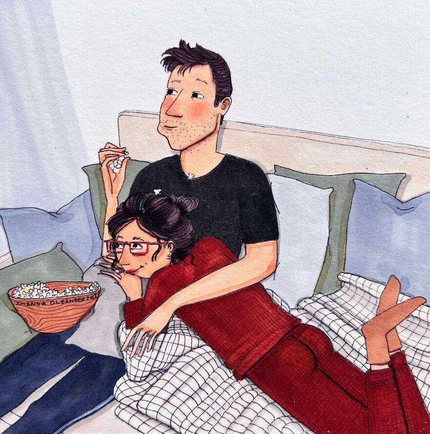 Artist Continues To Share Her Honest Illustrations To Show What Happens In Real Relationships