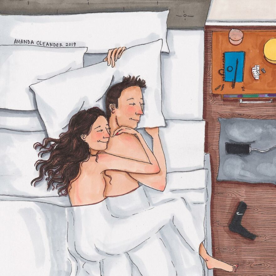 Artist Continues To Share Her Honest Illustrations To Show What Happens In Real Relationships