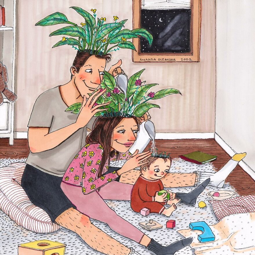 Artist Continues To Share Her Honest Illustrations To Show What Happens In Real Relationships