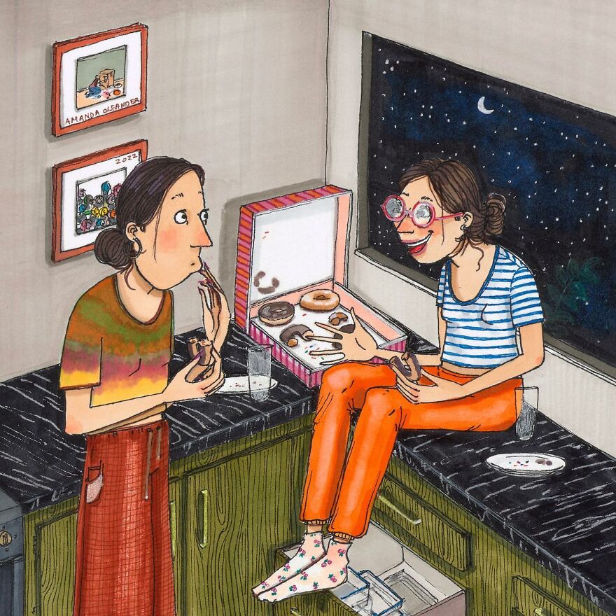 Artist Continues To Share Her Honest Illustrations To Show What Happens In Real Relationships
